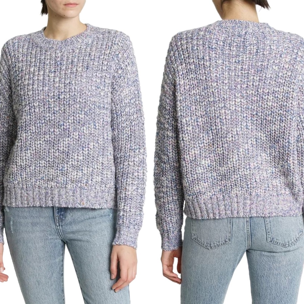 Pistola Eva Mélange Knit Sweater in Rainbow Confetti REVOLVE Brand XL Comfort